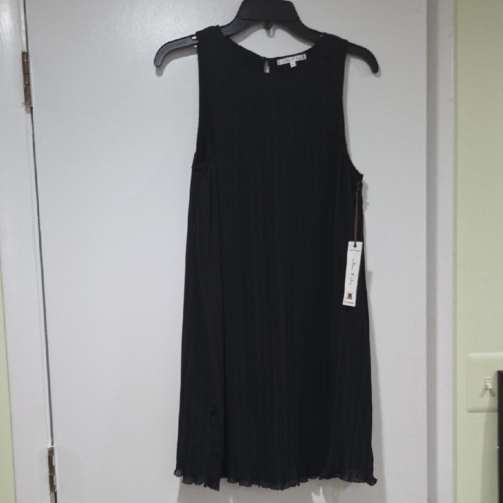 Willow & Clay Black Mini Dress